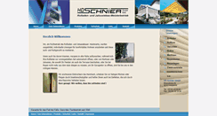 Desktop Screenshot of markisen-schnier.de